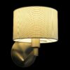 Nebula - Base Wall Lamp With Rotary Switch Shade - Brushed Nickel / Silver / White - Image 3
