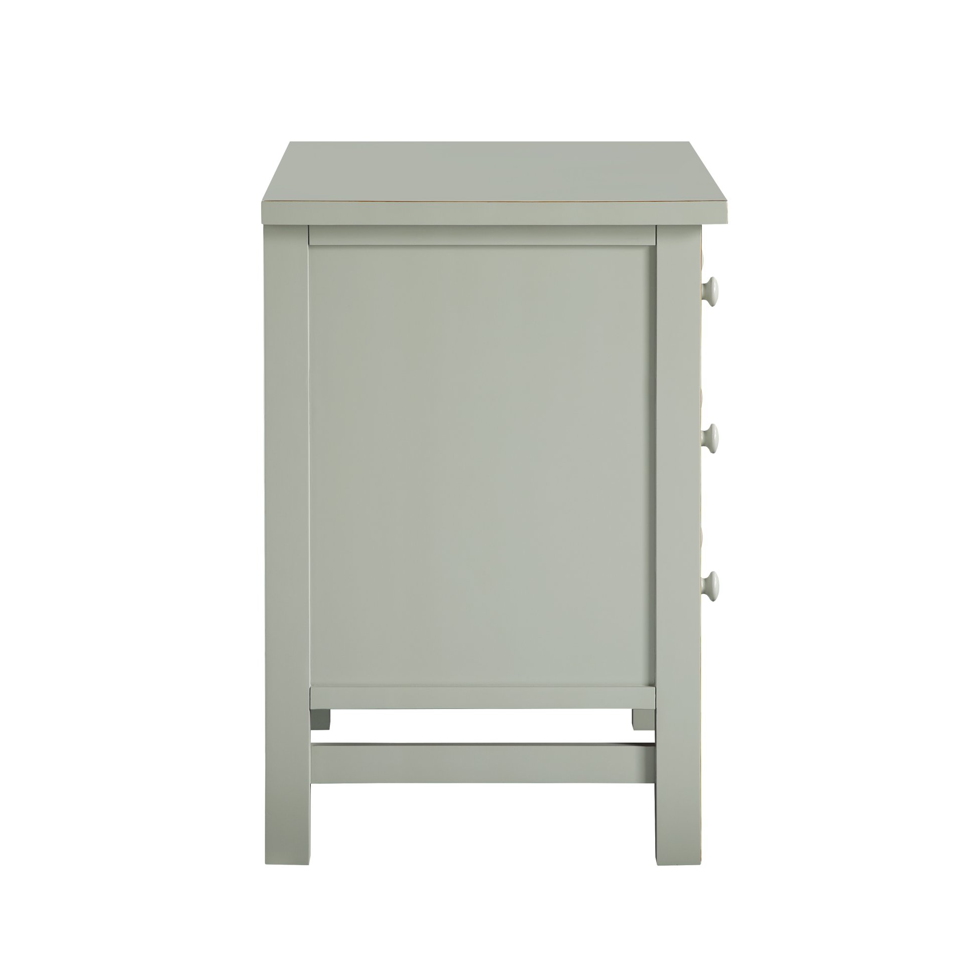 Georgina - 4 Drawer Storage Nightstand - Antique Grey - Image 12