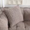 Soft Beanbag Chair With High Resilience Foam Core For Two People - Brown - Image 26