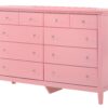 Charming Casual Dresser - Pink - Image 2
