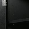 Triangle Bathroom Storage Cabinet With Adjustable Shelves, Freestanding Floor Cabinet For Home Kitchen - Black - Image 16