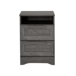 Broxon - 2 Drawer Nightstand - Gray