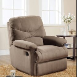 Arcadia - Micro Motion Recliner - Light Brown