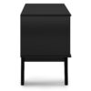 Draper - Mid Century Low TV Media Stand - Black - Image 3
