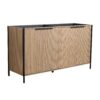 Modern Style 60" Freestanding Bathroom Vanity With Adjustable Shelves Coffee Plywood - Light Coffee - Image 4