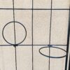 4 Pack Metal Garden Trellis Rustproof Trellis For Climbing Plants Outdoor Flower Support - Black - Image 7