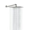 Luxury Rain Shower Head With Adjustable Arm, 10" Square, Stainless Steel - Brushed Nickel - Image 7