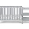Palmer - 3 In 1 Convertible Crib, Changer Combo - Gray - Image 9