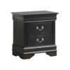 Louis Phillipe - Nightstand - Black - Image 2