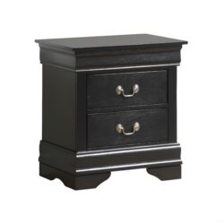 Louis Phillipe - Nightstand - Black