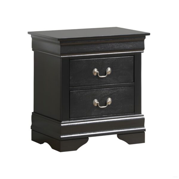 Louis Phillipe - Nightstand - Black