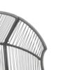 Palos - Outdoor Wicker Glider Chair - Dark Gray - Image 11
