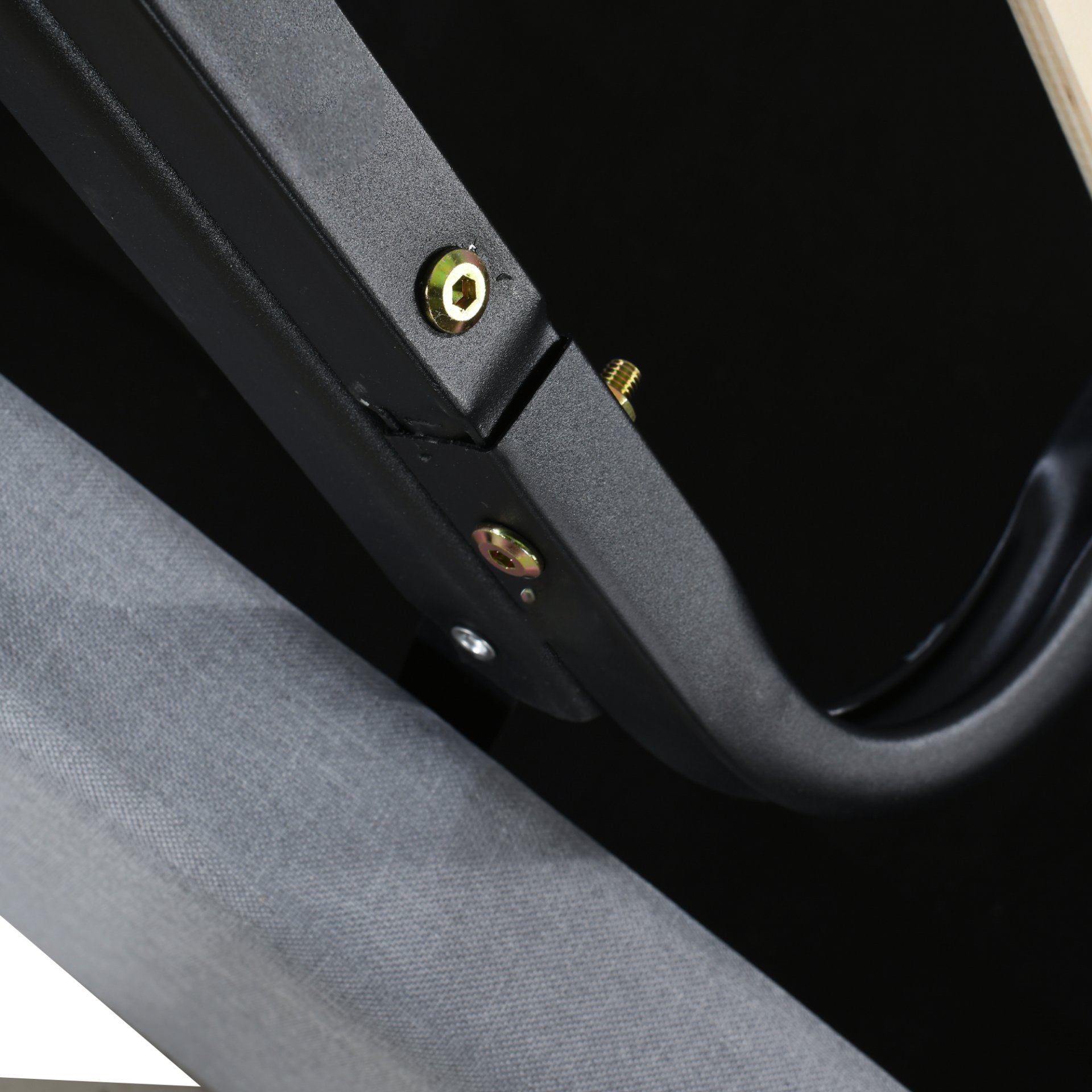 Twin Size Upholstered Platform Bed With A Hydraulic Storage System - Gray - Image 14