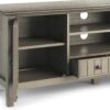 Acadian - TV Media Stand - Distressed Gray - Image 5