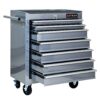 7 Drawers Multifunctional Tool Cart With Wheels - Sliver - Image 10