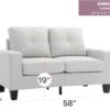 Newbury - Modular Loveseat - White - Image 7