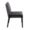 Carmen - Contemporary Chair (Set of 2) - Black / Gray - Image 3