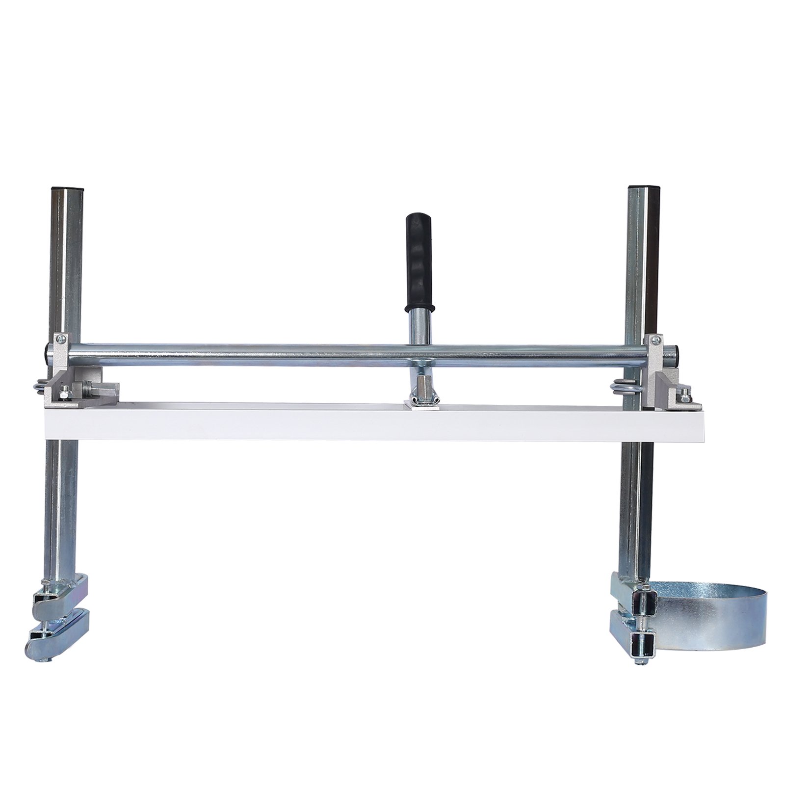 Portable Chainsaw Mill Aluminum Steel Planking Lumber With Adjustable Milling Bar 14 To 24" - Silver - Image 5