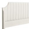 Addison - King Tufted Panel Bed Frame - Cloud White - Image 10