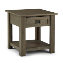 Monroe - End Table - Distressed Gray