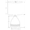 Lighting, Modern Table Lamp - Cream - Image 4