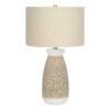 Lighting, Table Lamp, Ceramic, Resin, Contemporary - Cream - Image 2