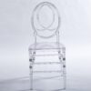 Dining Chair, Plastic Seat, Welding Chair (Set of 4) - Transparent - Image 3
