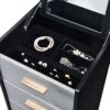 Myles - Jewelry Armoire - Black / Silver / Gold - Image 6