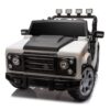 12V7A 30W*2 Four-Wheel Drive Leather Seat One Button Start, Forward And Backward, High And Low Speed, Music, Front Light, Power Display, Two Doors Can Open, 2.4G R / C, Seat Belt Four Wheel Absorber - White / Black - Image 4