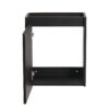 Modern 16" Bathroom Vanity Sink Combo With Ceramic Sink And Cabinet For Small Spaces - Black - Image 25
