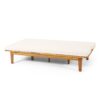 Outdoor Elegance Daybed With Convertible Design Cushion Frame - Beige - Image 7