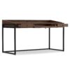 Ralston - Desk - Distressed Charcoal Brown - Image 2