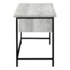 Computer Desk For Home Office, Laptop, Storage Drawers, Contemporary And Modern - Gray - Image 4