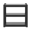 Metal Aquarium Stand 20 - 30 Gallon Adjustable 3 Tier Fish Tank Rack Shelf, Heavy Duty - White - Image 4