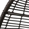 Morris - Teardrop Hanging Chair With 8Ft Chain And Water Resistant Cushions - Khaki / Brown - Image 13