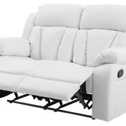 Reclining Loveseat For Relaxation - White