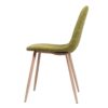 Elegant Dining Chair (Set of 2) -Green / Light Walnut - Image 7