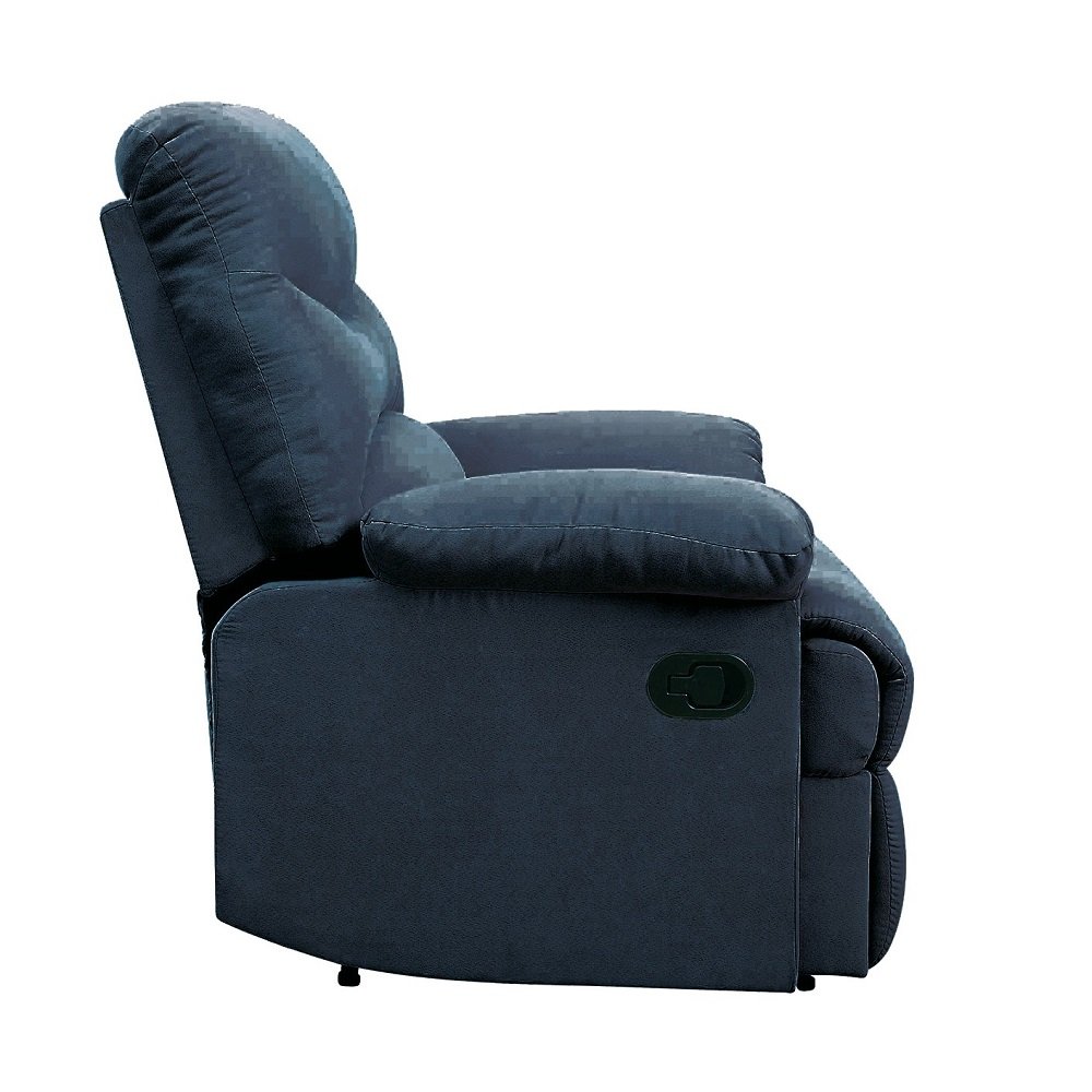 Arcadia - Woven Motion Recliner - Blue - Image 10