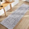 Marfi - 2' X 8' Oriental Runner Rug - Ivory / Gray - Image 2