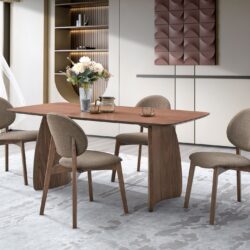 Hadasa - 5 Piece Dining Room Set - Walnut