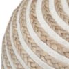Yolanda - Round Pouf - Natural - Image 2