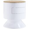 Otith - Accent Table With Display And Utility Function - White - Image 7