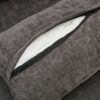 Cozy Upholstered Loveseat Sofa Oversized Comfy Comfy Cloud Sofa Double Cushion Loveseat Sofa Plush Cushion Sofa Couch For Living Room - Gray - Image 18
