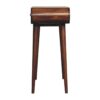 Mini Round Fold Vanity - Chestnut - Image 4