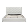Manhattan - Shelter King Platform Bed Frame - Antique White - Image 4