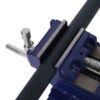 Industrial Quality Cross Slide Vise 3", Drill Press Metal Milling 2 Way X - Y - Blue - Image 5
