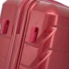 Set 3 Pieces 20" / 24" / 28" Abs Spinner Wheel Luggage, Matching Color, With Combination Lock - Wine Red - Image 15