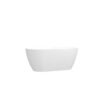 Acrylic Freestanding Soaking Bathtub With Classic Slotted Overflow And Toe-Tap Drain In Chrome, Cupc C Ertified, 02138 - Glossy White - Image 10