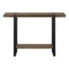 Accent Console Table For Entryway, Contemporary & Modern - Brown - Image 2