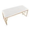 Constellation - Contemporary Bench - Gold / White - Image 5
